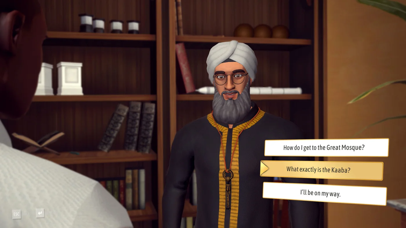 Talking to a scholar in the Virtual Library